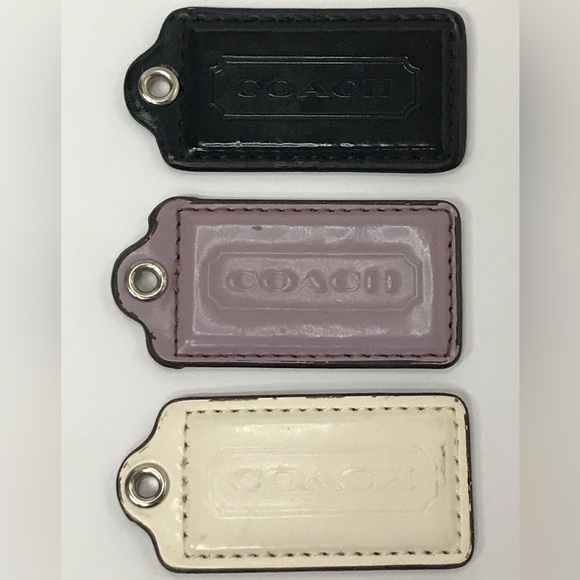 3-Pc Large Leather Hang Tags 😍 - Picture 1 of 11